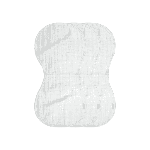 Organic Cotton Muslin Burp Cloths