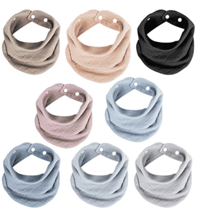 Muslin Bandana Bibs