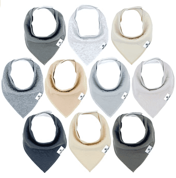 Organic Cotton Bandana Bibs