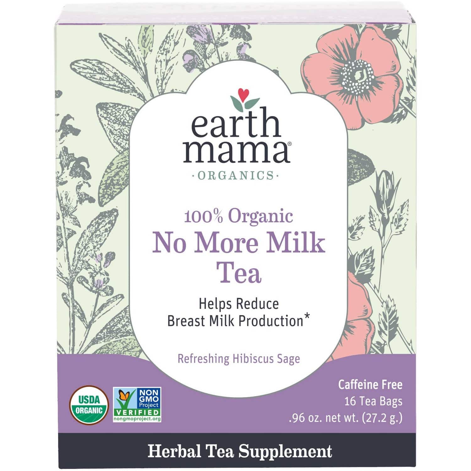 Earth Mama Organics No More Milk Tea